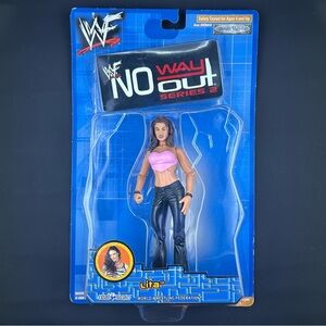 Jakks WWE No Way Out Series 2 Lita Wrestling Figure 2001 WWF TTL TitanTron Live